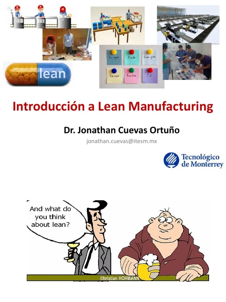 Introduccinaleanmanufacturing 150106094723 Conversion Gate02 PDF | PDF | Lean Manufacturing ...