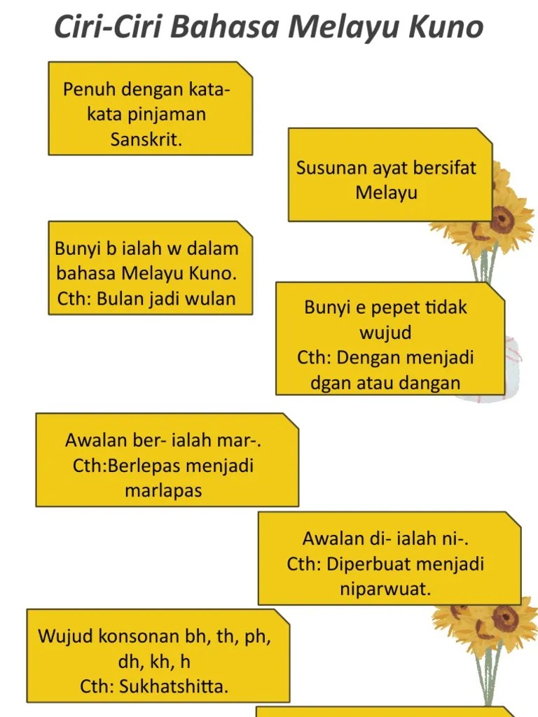 Bahasa Melayu Kuno Dan Klasik | PDF