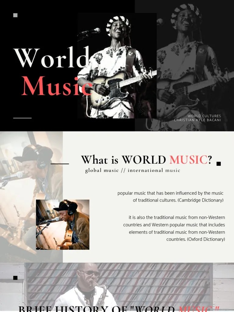 A Comprehensive Introduction To World Music: Its History, Genres, Icons, And Cultural Impact ...