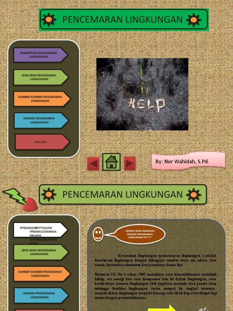 Pencemaran Lingkungan | PDF