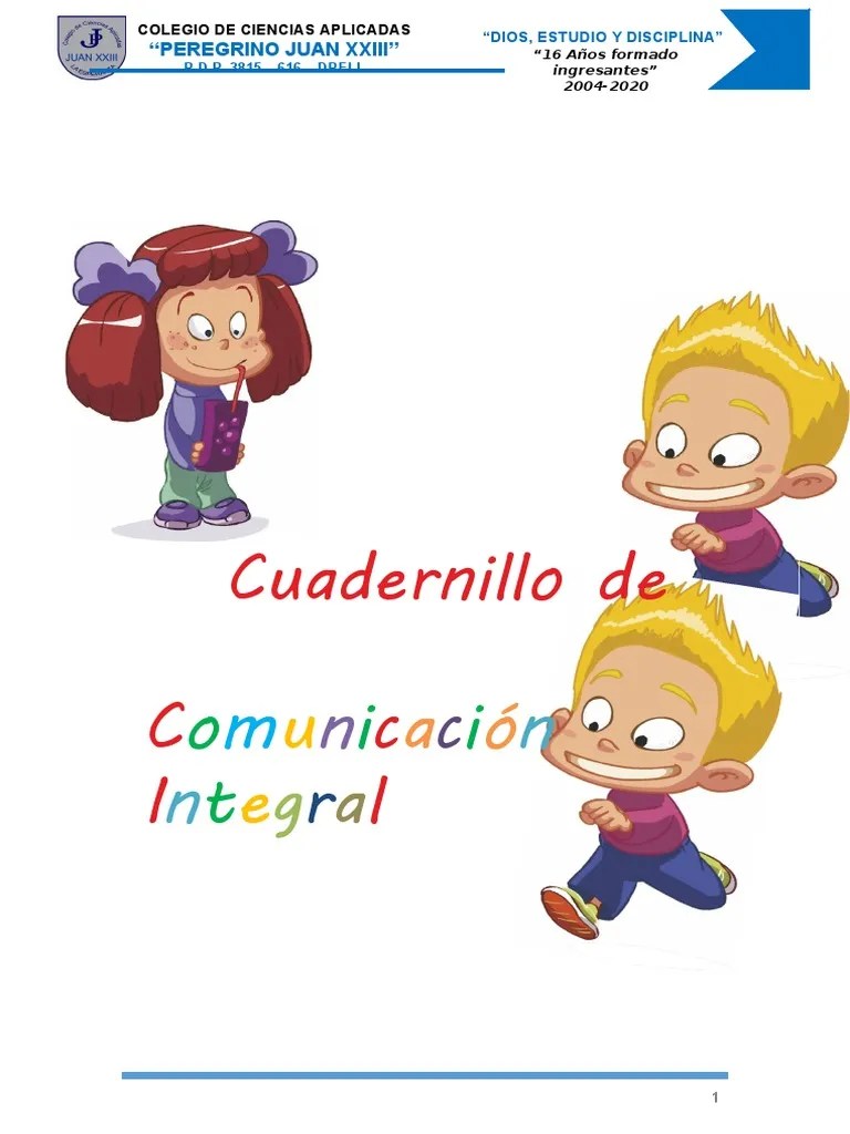 Cuadernillo De Comunicacion | PDF | Science | Ciencia Y Tecnología