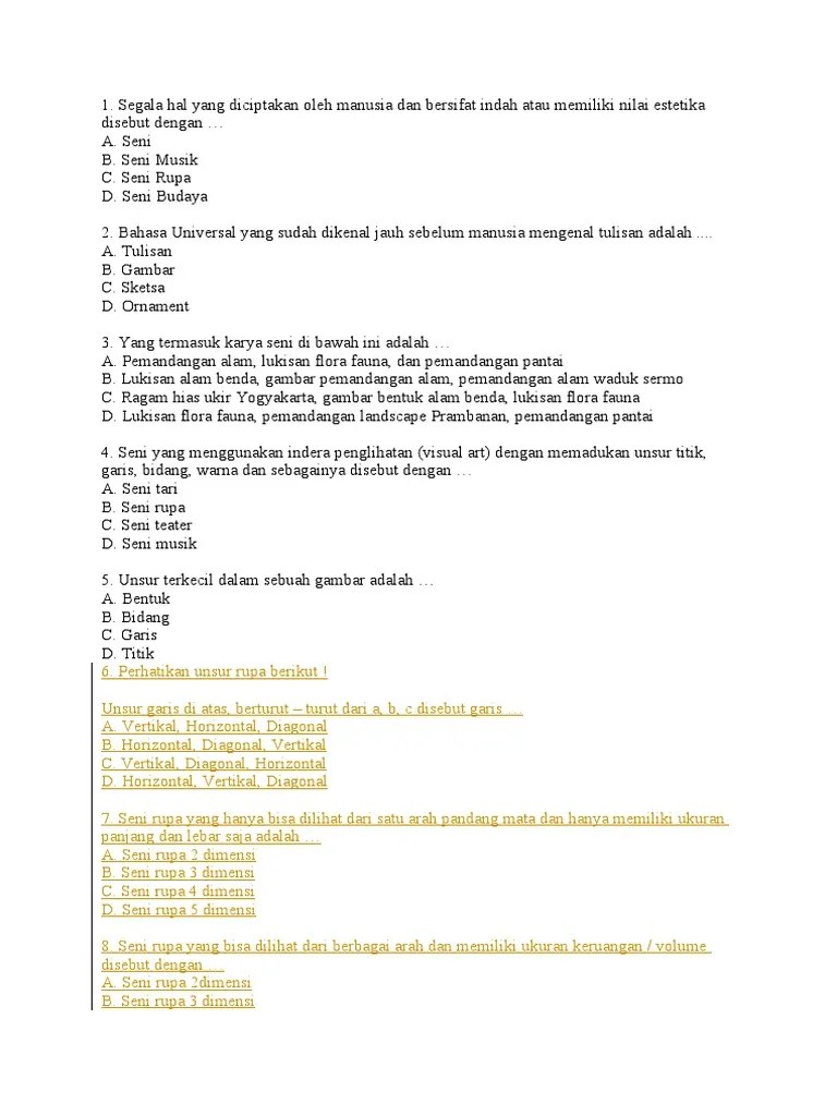 Titik adalah salah satu unsur dasar seni rupa yang paling kecil. Habib Pdf