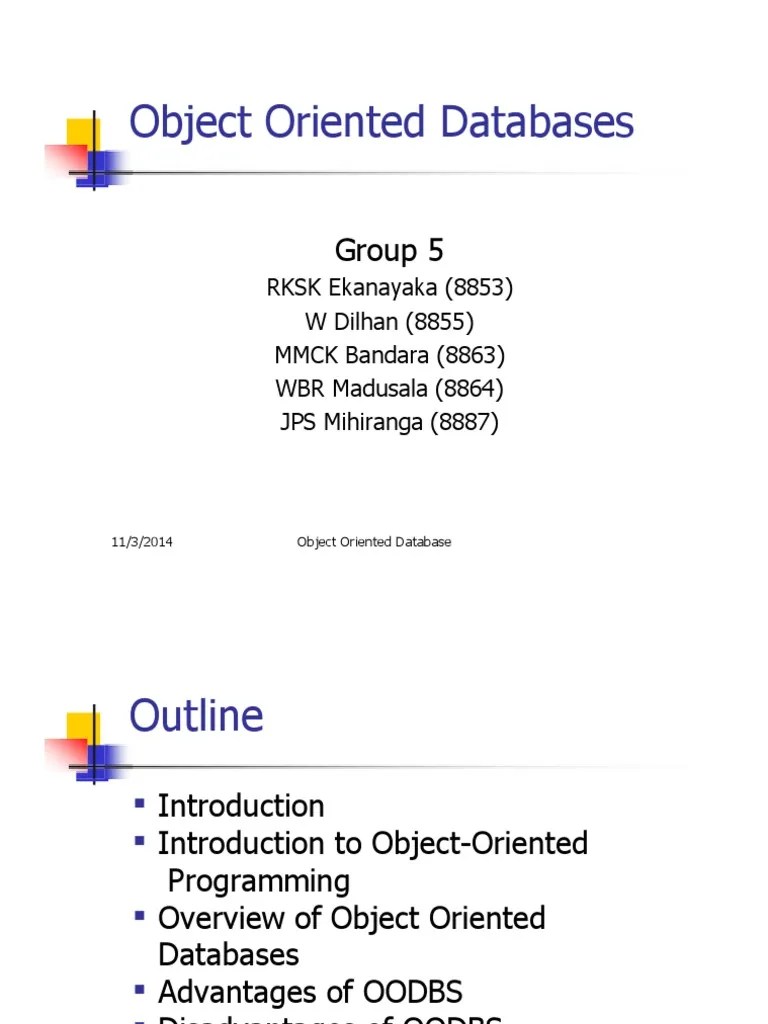 An In-Depth Exploration Of Object Oriented Databases: Their Advantages ...