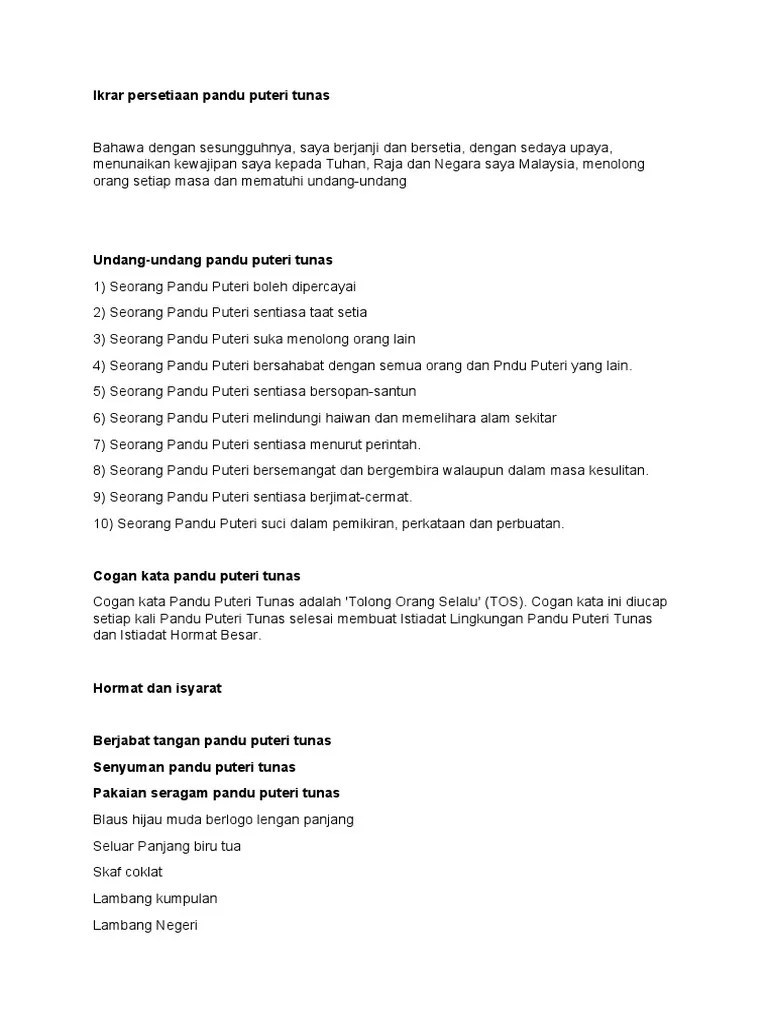 Had first one their its new after but who not they have Ikrar Persetiaan Pandu Puteri Tunas Pdf