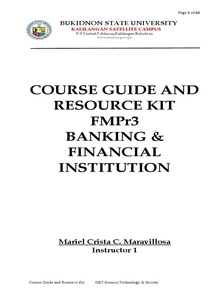 Banking And Financial Institution | PDF | Stocks | Banks