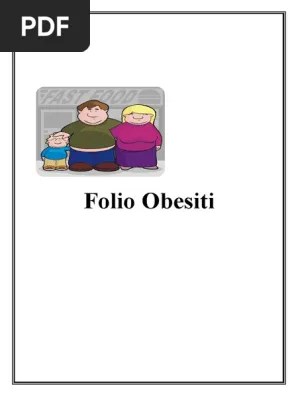 43736719 folio kerjaya kejuruteraan kimia . Folio Obesiti Pdf