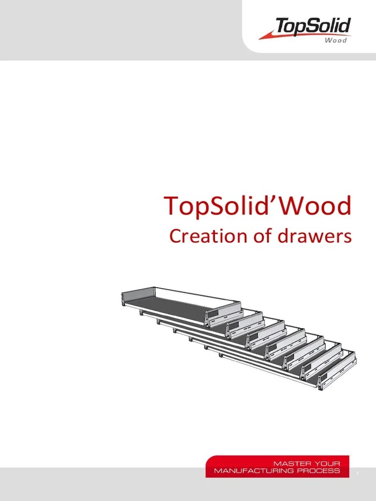 TopSolid TG Wood Drawers V6 15 Us | PDF | Microsoft Excel | Text File