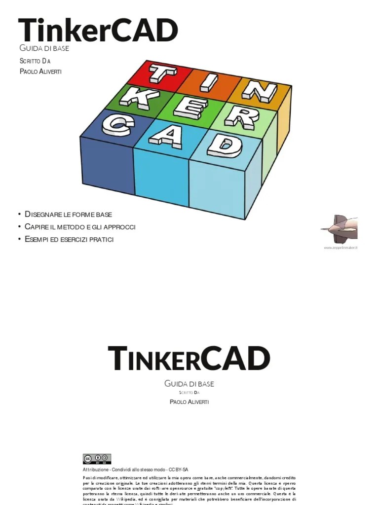 Manuale-Tinkercad Compressed | PDF