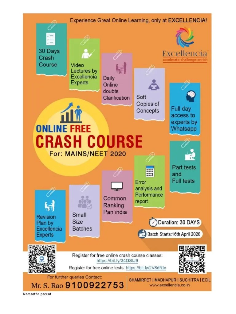 Crash course
