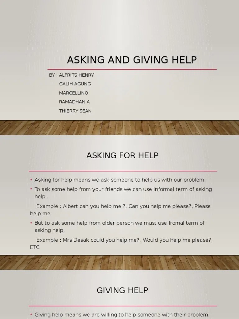 Let the woman carry her bag. Inggris