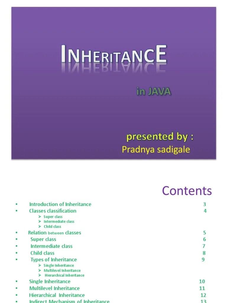 Inheritanceppt PDF | Download Free PDF | Inheritance (Object Oriented ...