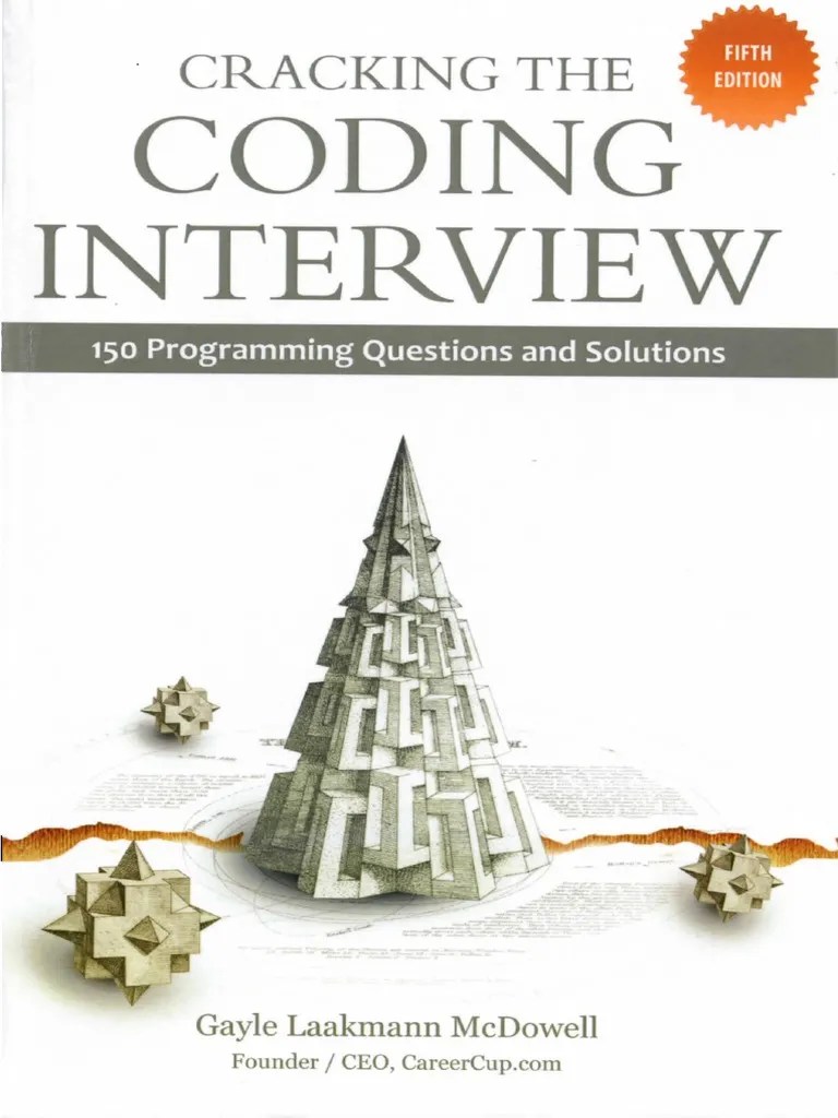 Cracking The Coding Interview 150 Programming Questions And Solutions ...