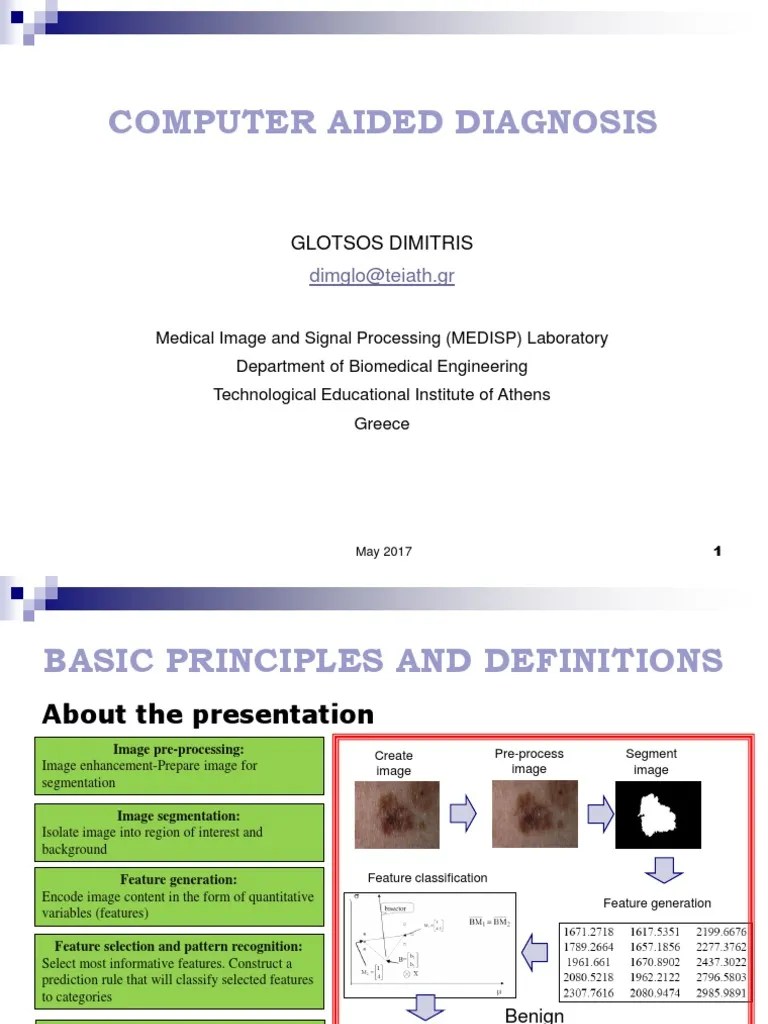Computer Aided Diagnosis DG | PDF | Statistical Classification | Mammography