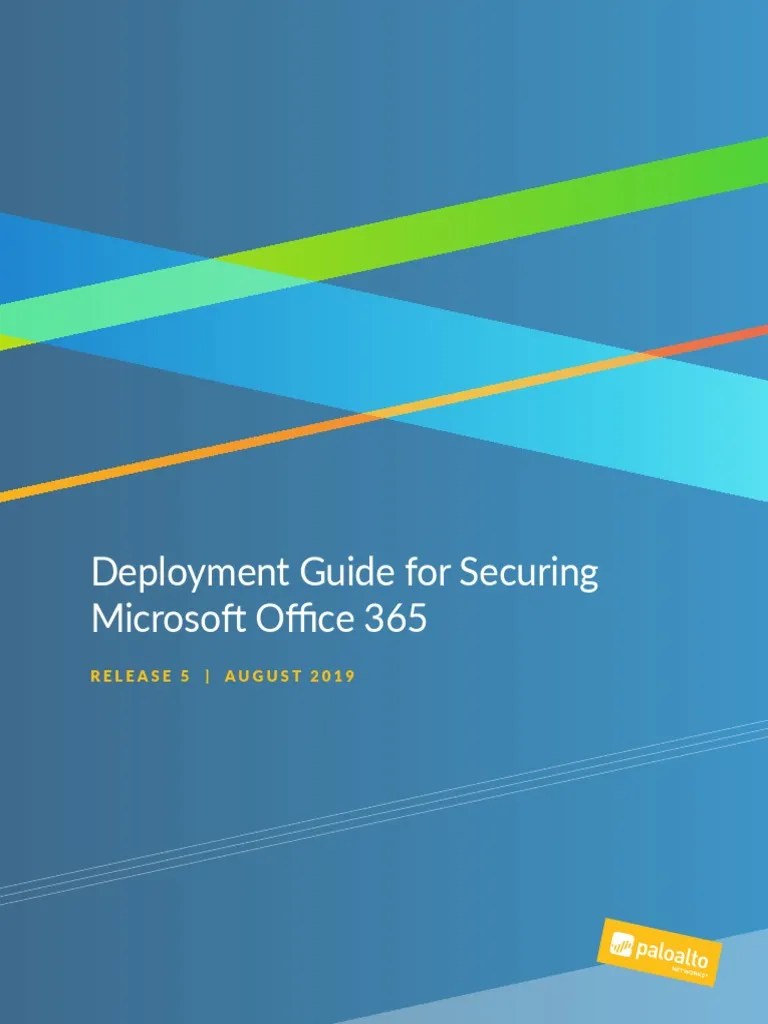 Securing Office 365 Deployment Guide PDF | Download Free PDF | Office ...