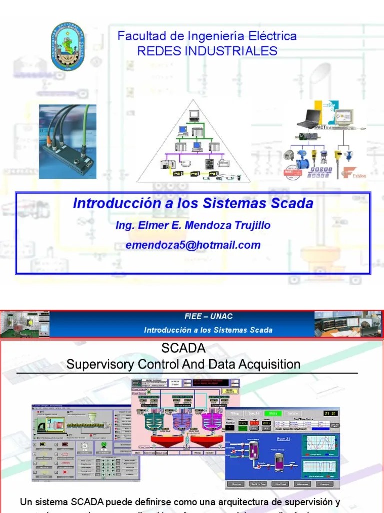 Semana 14 Introduccion A Los Sistemas Scada PDF | PDF | Scada | Planificación De Recursos ...