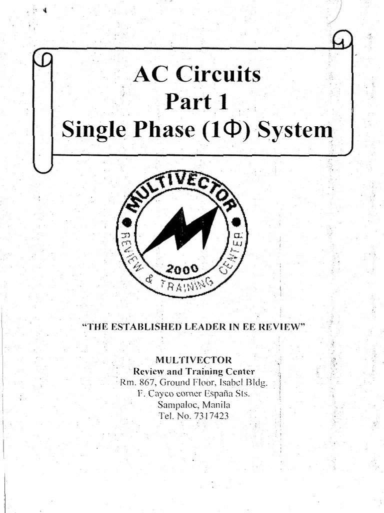 Ac Circuits 1 PDF | PDF | Ac Power | Force