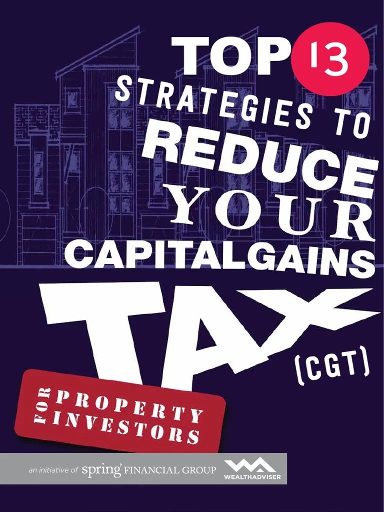 Strategies To: An Initiative Of | PDF | Capital Gains Tax | Taxes