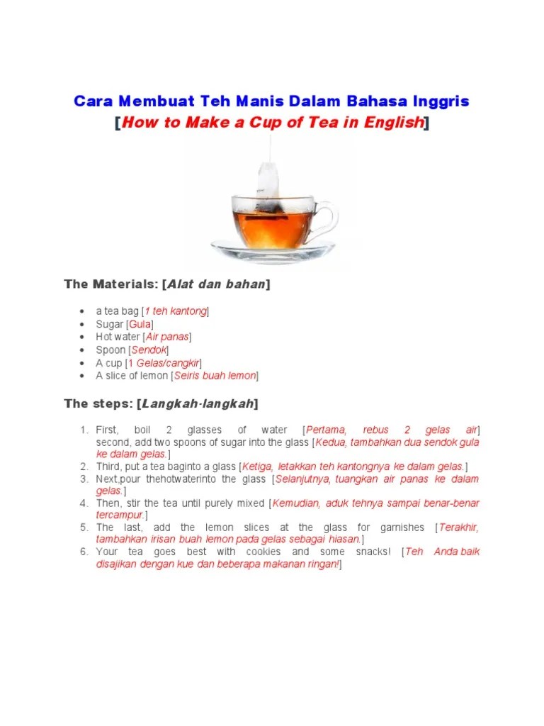 We did not find results for: Cara Membuat Teh Manis Dalam Bahasa Inggris