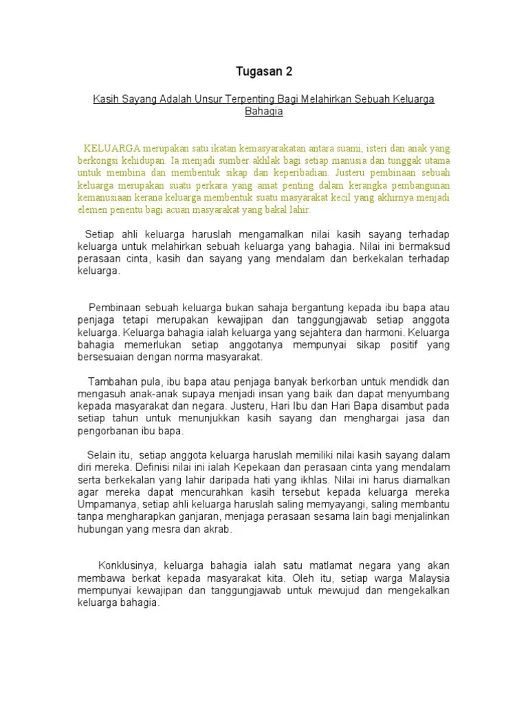 Oct 25, 2013 | total attempts: Contoh Soalan Esei Moral Tingkatan 4 Persoalan V