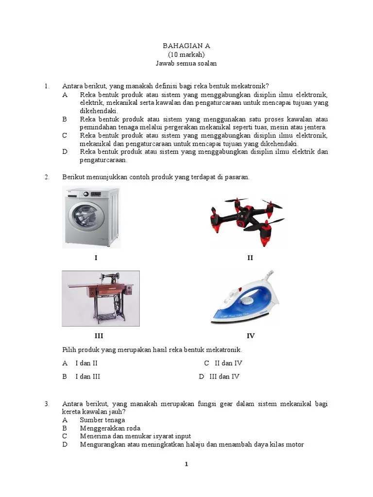 16161 gambar rajah blok berikut berkaitan kereta kawalan jauh. Ujian Satu T3 Pdf