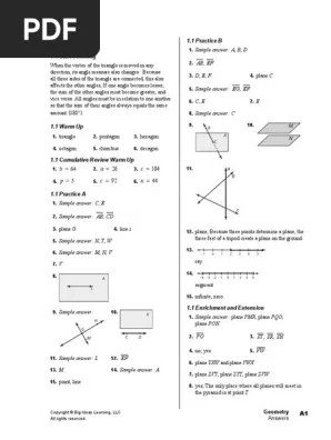 Algebra 2 Ch 10 Solutions Key A2 Ch 10 Solutions Key Peninsula 