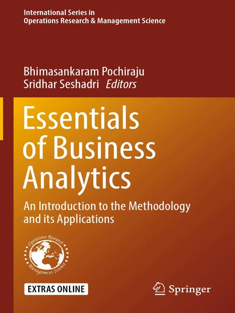 2019 Book EssentialsOfBusinessAnalytics PDF | PDF | Regression Analysis ...
