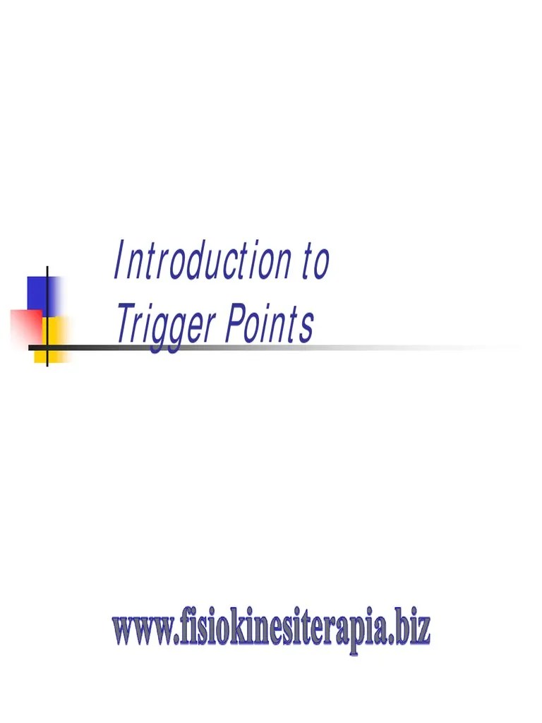Trigger Points | PDF | Myofascial Trigger Point | Muscle