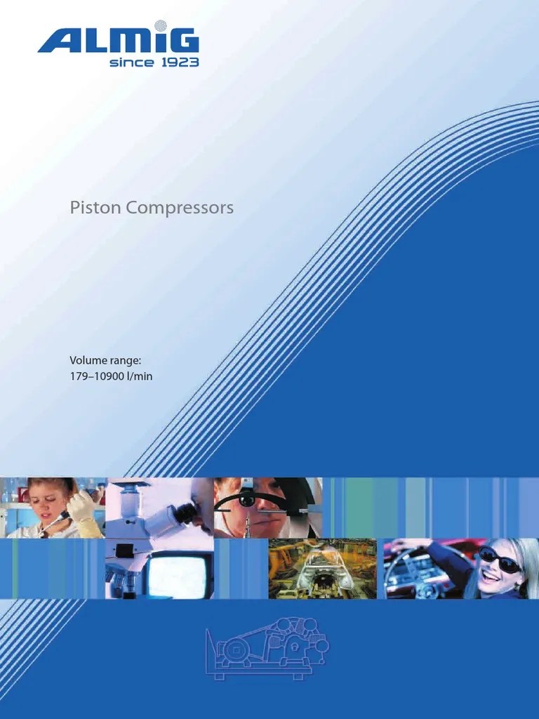 Piston Compressor New PDF | PDF | Pressure Measurement | Piston