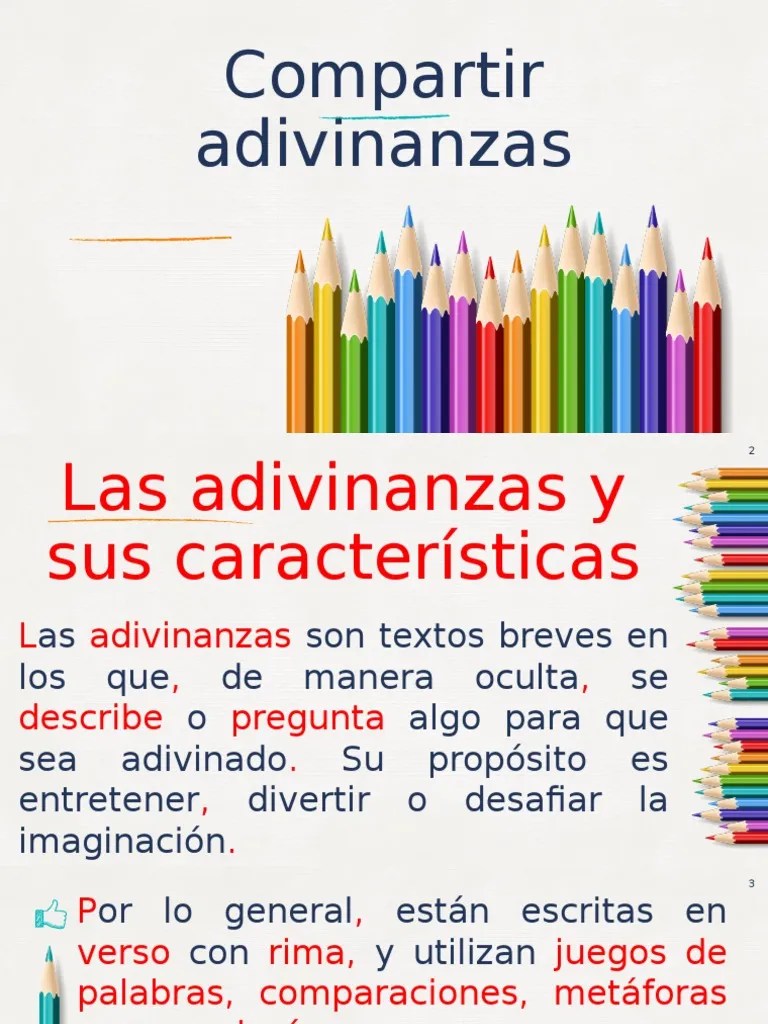 La respuesta a la adivinanza ¿qué es lo que en todo esta? es el viento. Espanol 3p Pdf