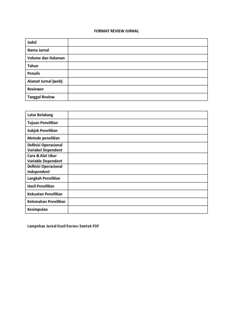 Lampirkan Jurnal Hasil Review Bentuk Pdf
