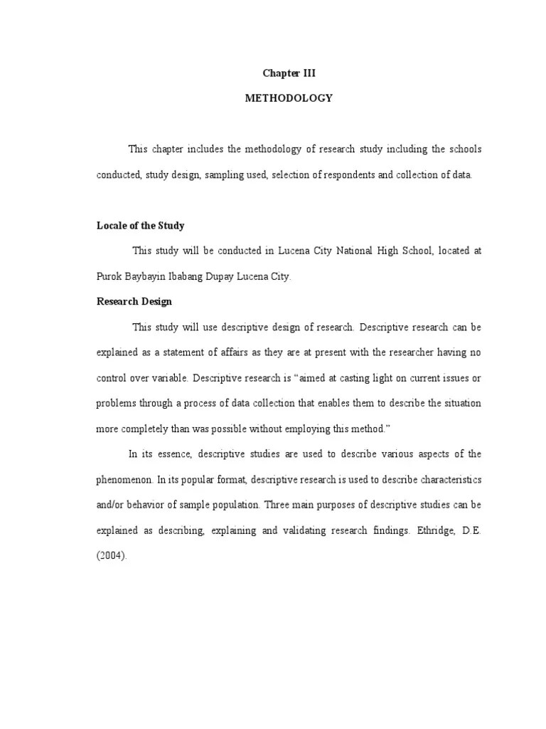 Chapter 3 | PDF | Sampling (Statistics) | Scientific Method