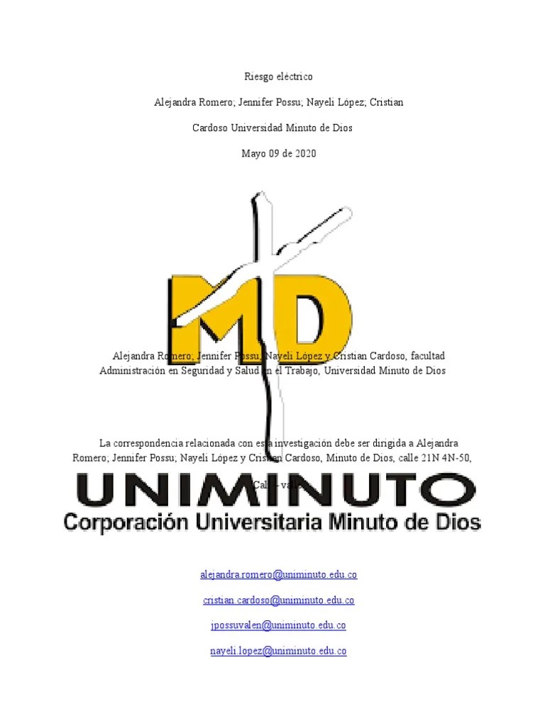 Unidad 4 Riesgo Electrico | PDF | Corriente Eléctrica | Máquina Elevadora