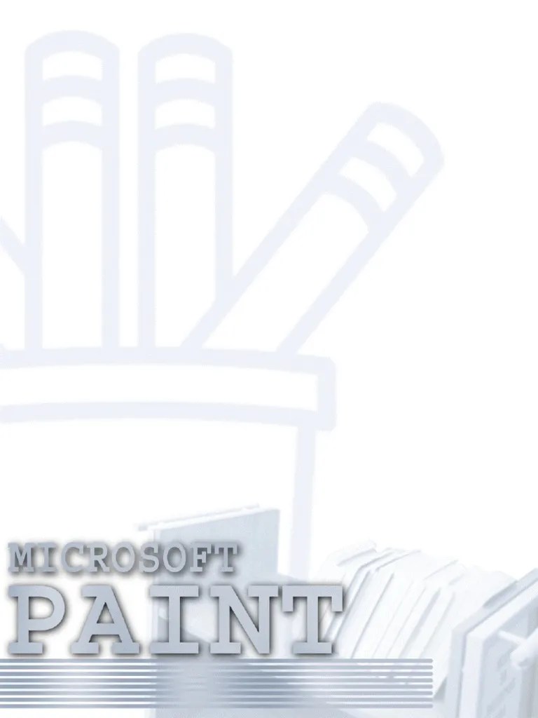 Manual Paint | PDF | Informática | Software