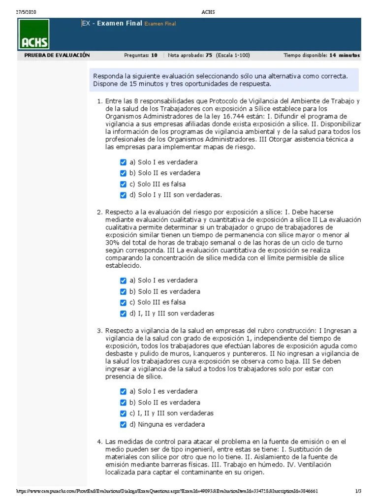 Achs PDF | PDF | Bienestar | Medicina