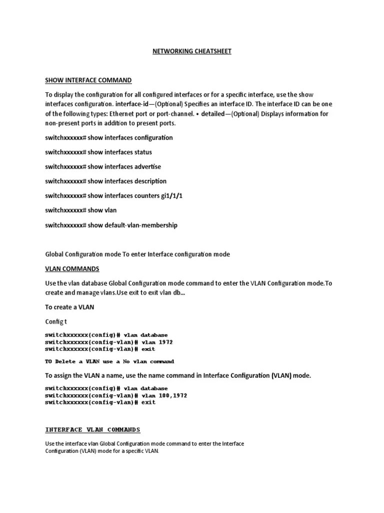 A Comprehensive Guide To Network Interface Configuration And VLAN ...