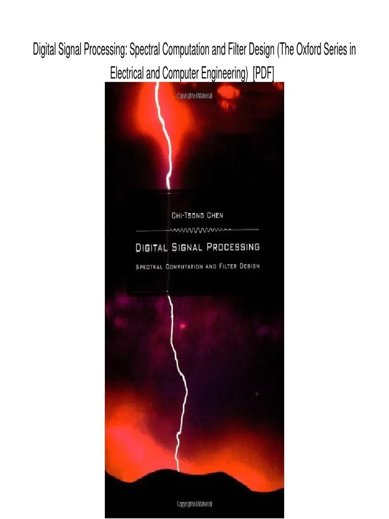 DSP Filter Design And Spectral Computation PDF | PDF | Digital Signal ...