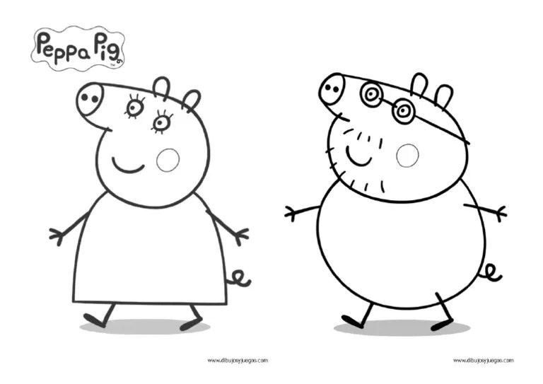A group of young pigs is called a drift or drove. Libro Colorear Peppa Pig 11 Pdf