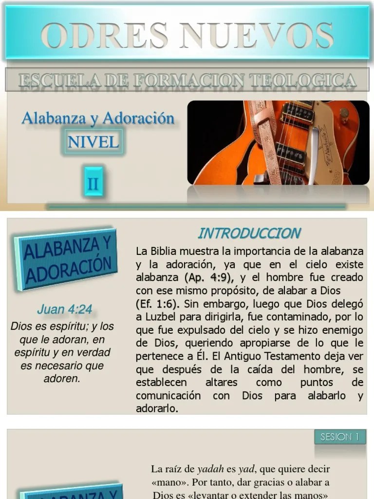 Alabanza Y Adoracion | PDF | Musa | Sacerdote