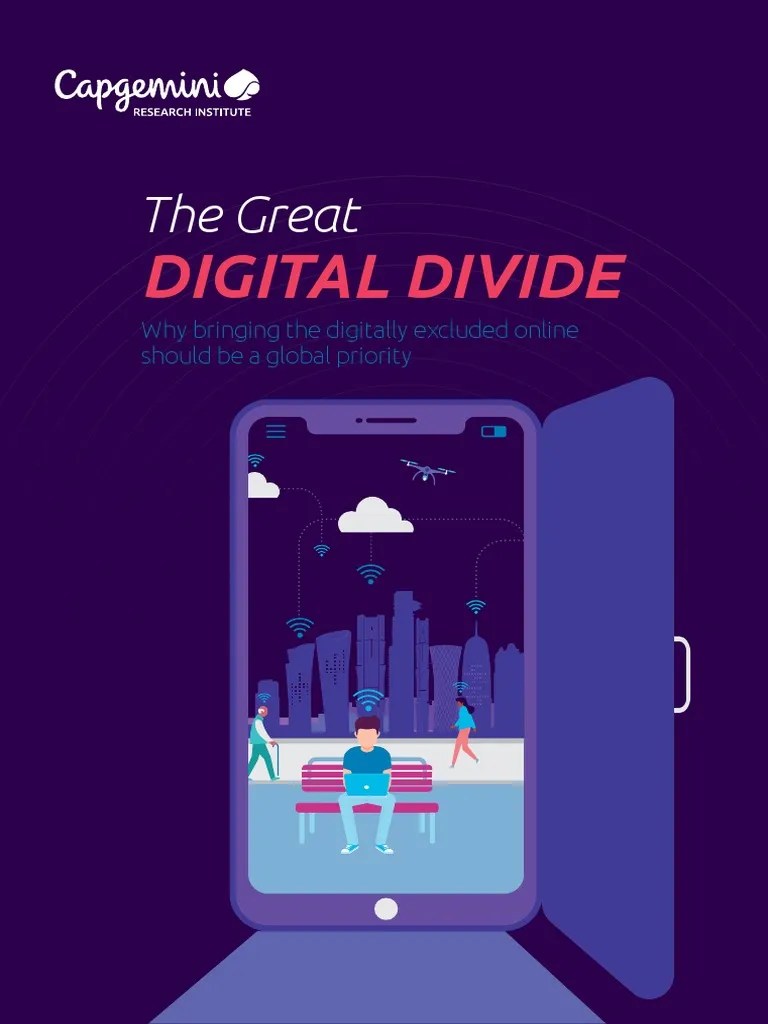 The Great: Digital Divide | PDF | Online And Offline | Internet