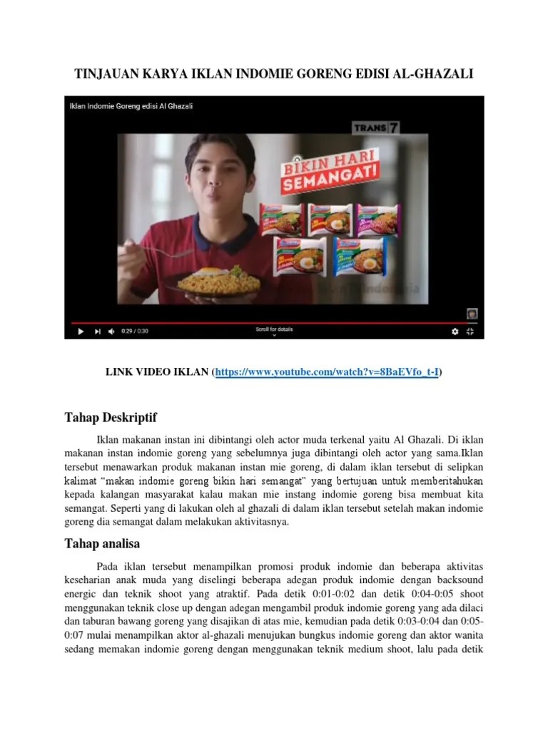 Thanks for subscribe, like and share: Tinjauan Indomie Pdf