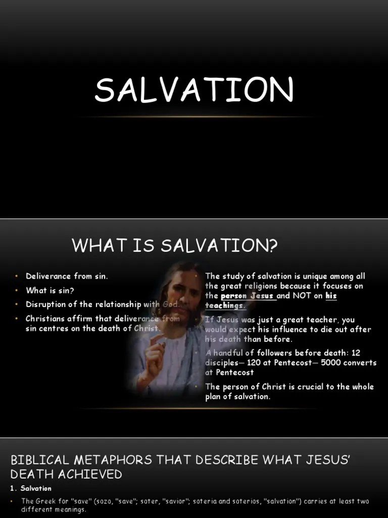 Lecture 11 The Doctrine Of Salvation PDF | PDF | Justification (Theology) | Sanctification