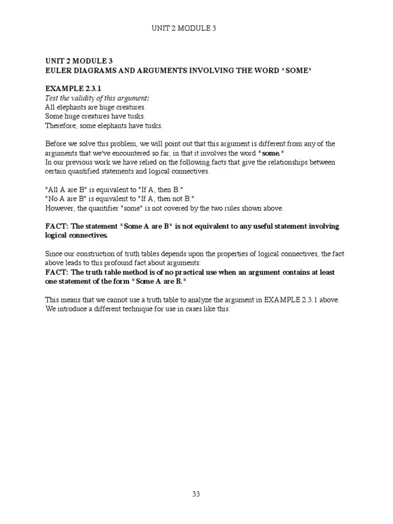 Test The Validity Of This Argument | PDF | Argument | Reasoning