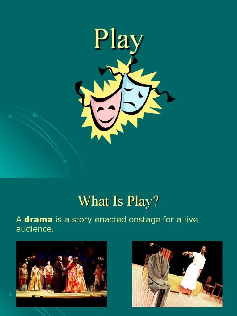Elements Of Play | PDF | Play (Theatre) | Plot (Narrative)