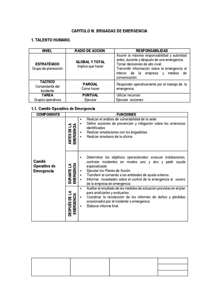 Brigadas De Emergencia | PDF | Simulación | La Seguridad