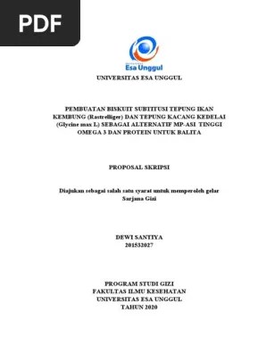 May 13, 2021 · biaya kuliah universitas esa unggul. Proposal Skripsi Ilmu Gizi Universitas Esa Unggul 112 Pdf