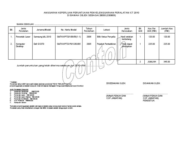 11.05.2021 · contoh surat pengesahan pendapatan 3. Contoh Format Borang Penyelenggaraan Komputer 2 Pdf