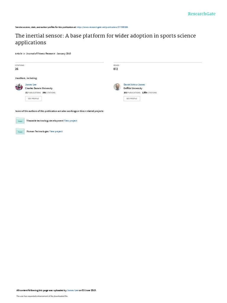 The Inertial Sensor | PDF | Inertial Navigation System | Accelerometer