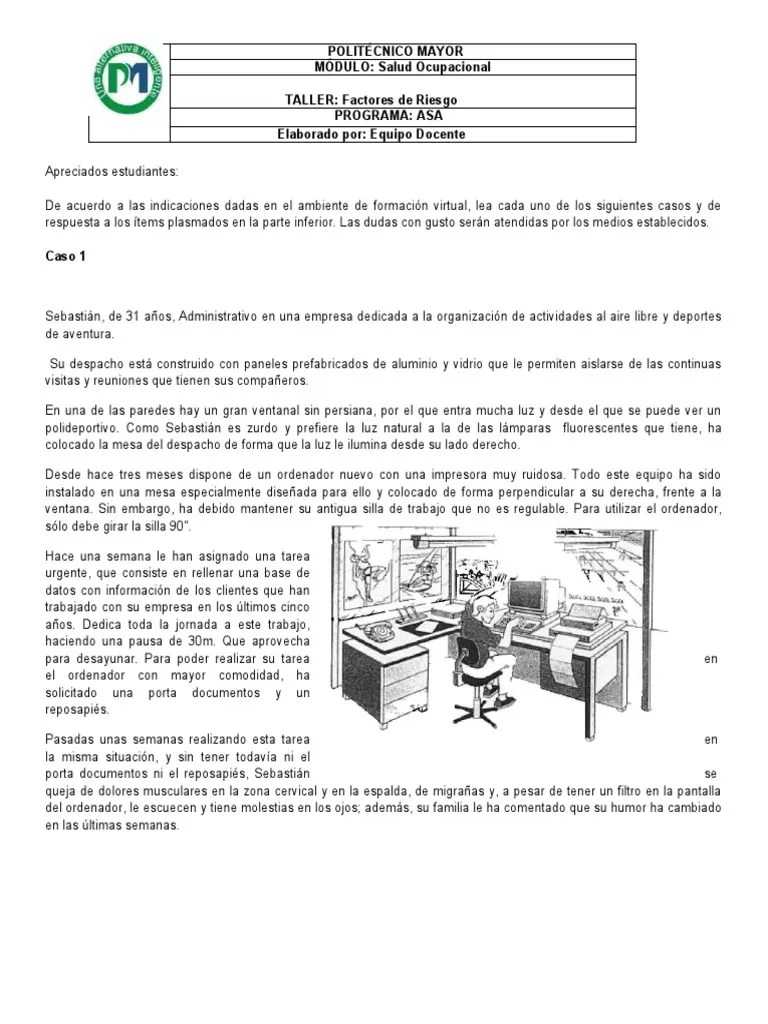 Taller Factores De Riesgo 2 1 | PDF | Naturaleza