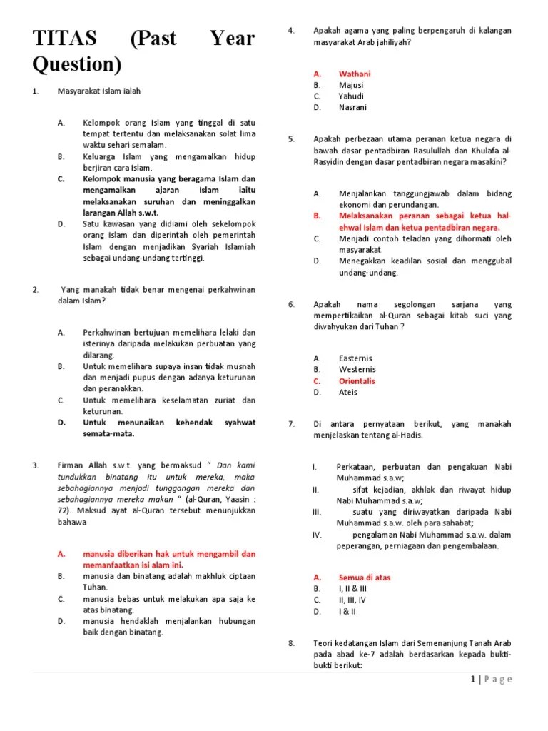 Objektif kajian ini adalah untuk: Soalan Hubungan Etnik Pdf - Terengganu v