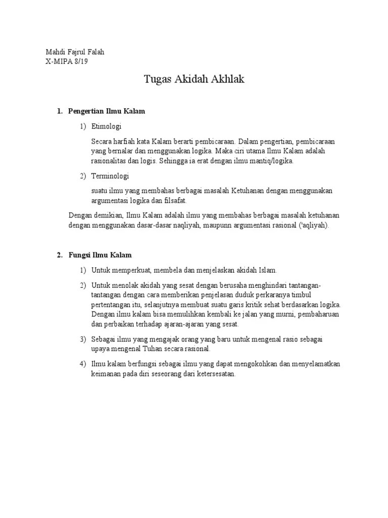 Tugas 1 Mahdi Fajrul Falah | PDF